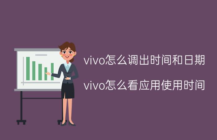 vivo怎么调出时间和日期 vivo怎么看应用使用时间？